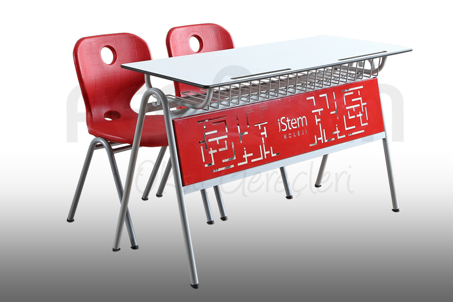 Çift Kişilik Kompakt Okul Sıraları