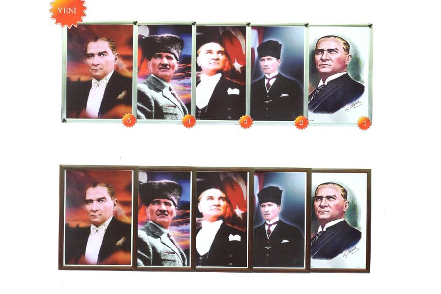 TÜRK BÜYÜKLERİ,ATATÜRK POSTERİ
