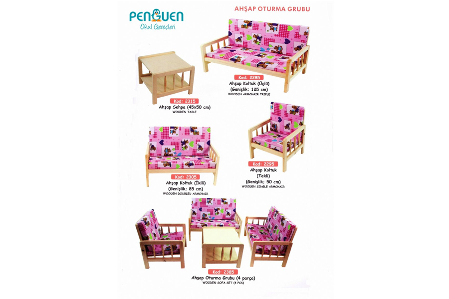 AHŞAP OTURMA GRUBU