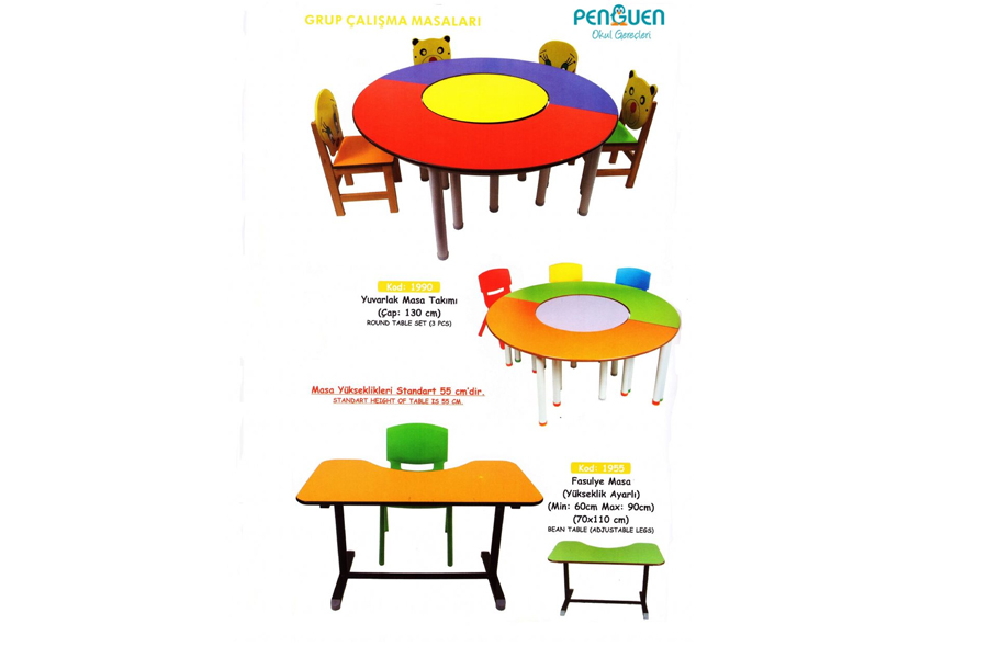 GRUP ÇALIŞMA MASALARI