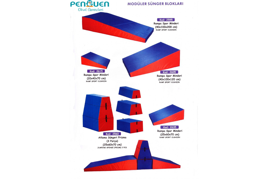 MODÜLER SÜNGER BLOKLARI