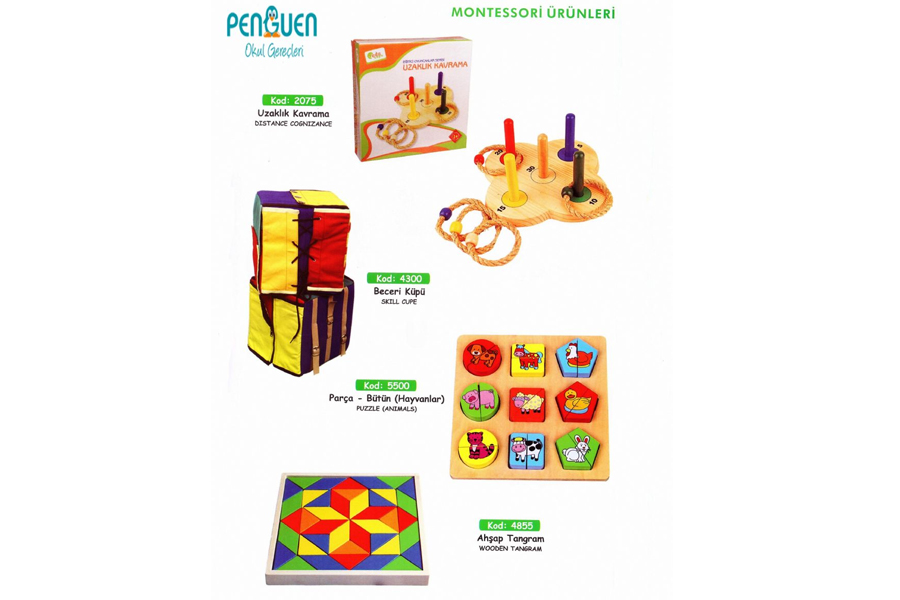 MONTESSORİ ÜRÜNLERİ