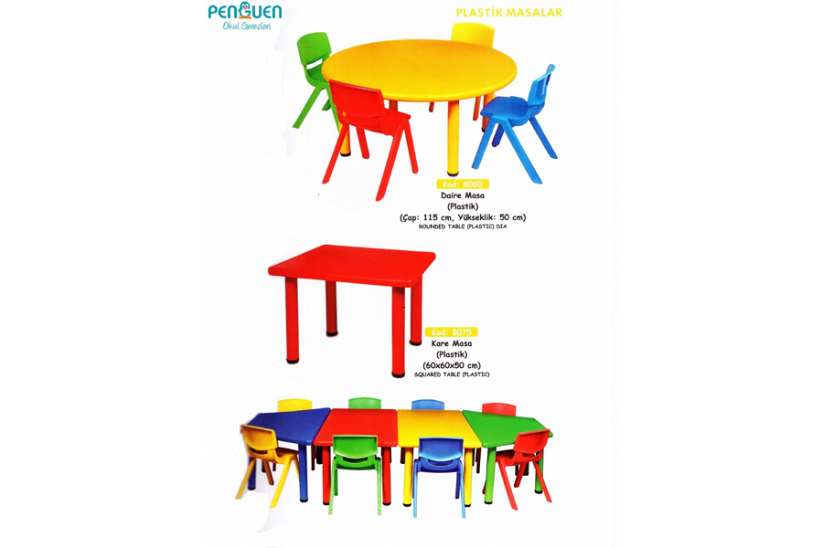 PLASTİK MASALAR